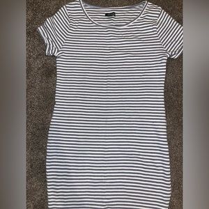 Striped T-shirt dress